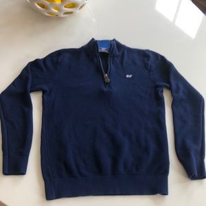 Vineyard Vines long sleeve quarter size pullover